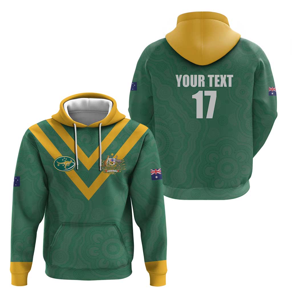 Custom Australia Rugby Hoodie Sporty Style LT17