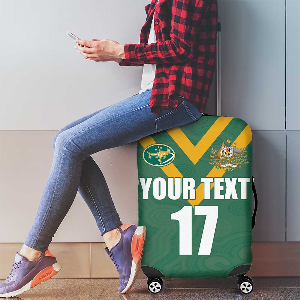Custom Australia Rugby Luggage Cover Sporty Style LT17
