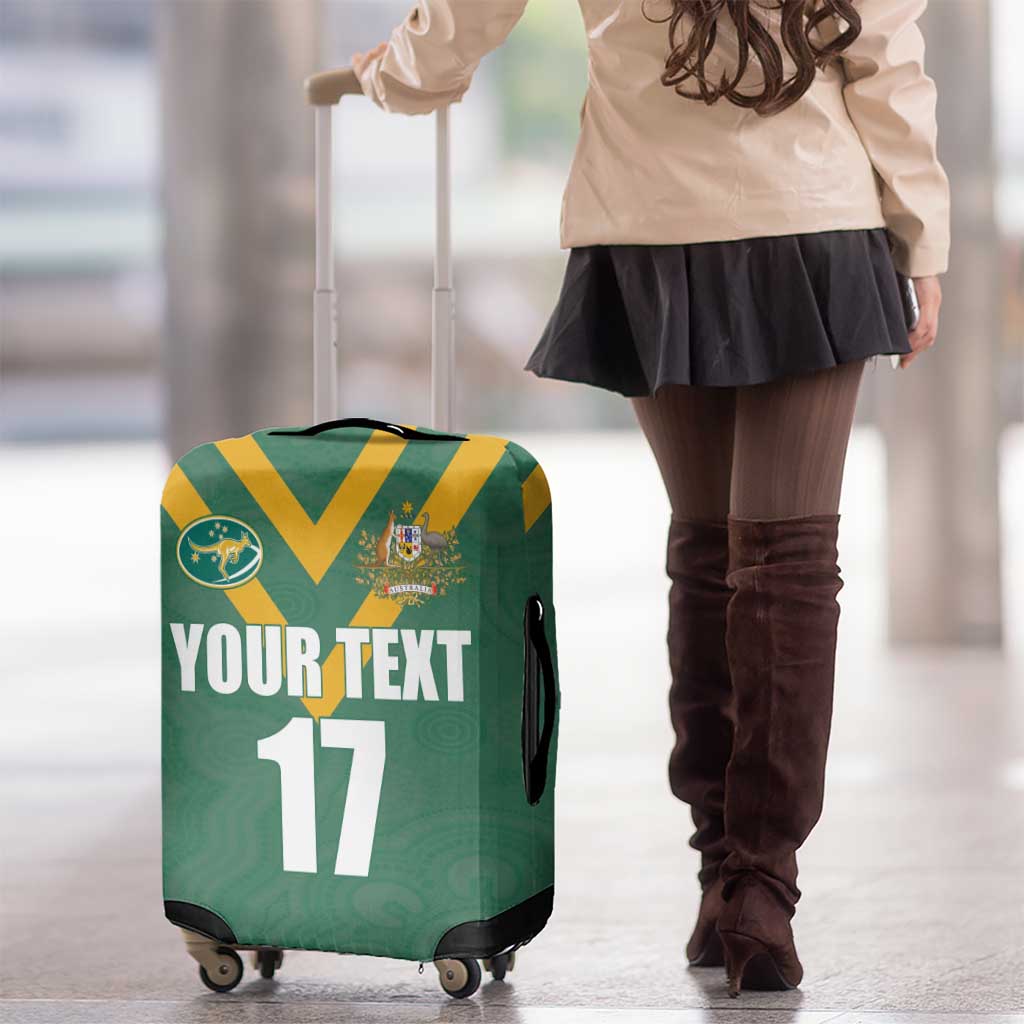 Custom Australia Rugby Luggage Cover Sporty Style LT17