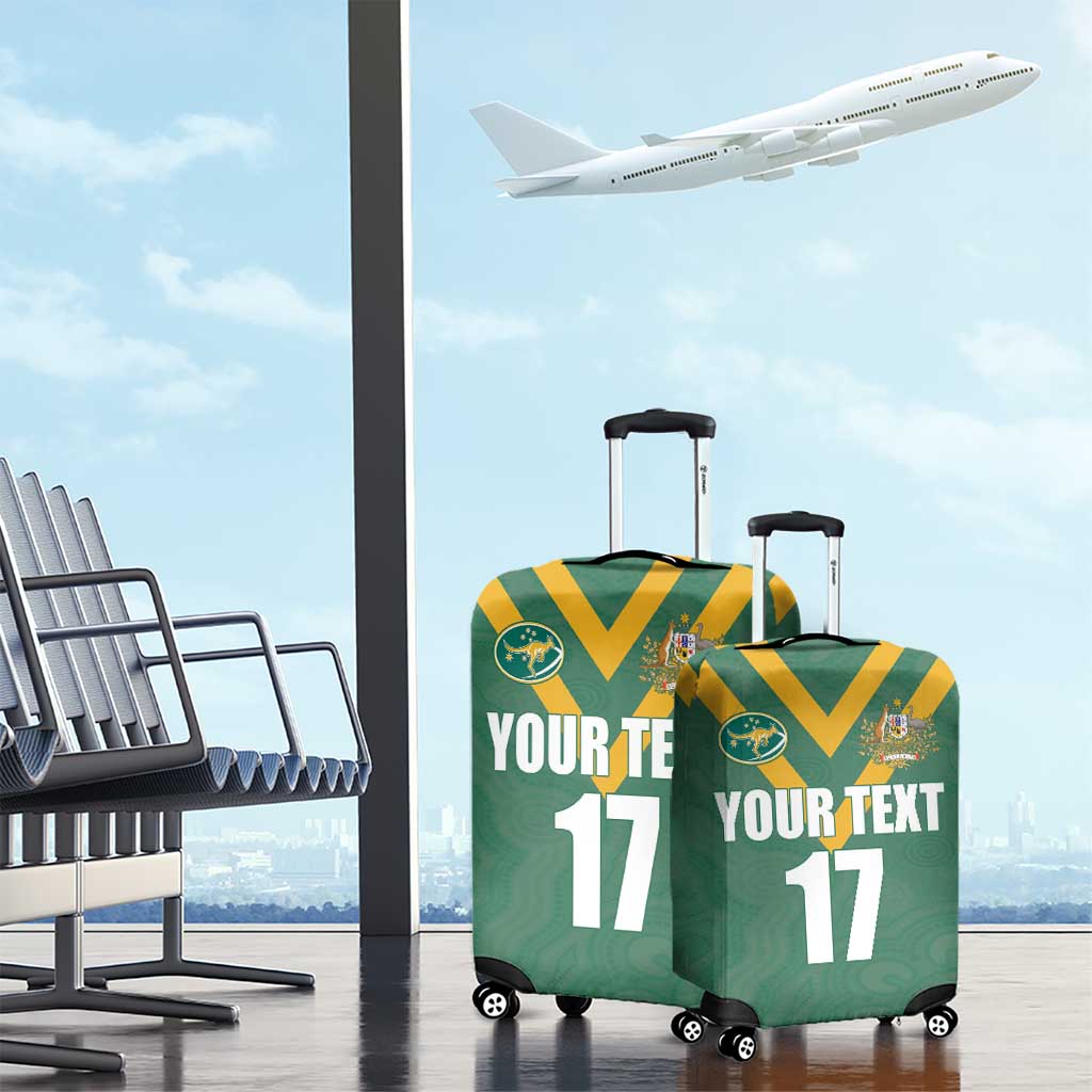 Custom Australia Rugby Luggage Cover Sporty Style LT17