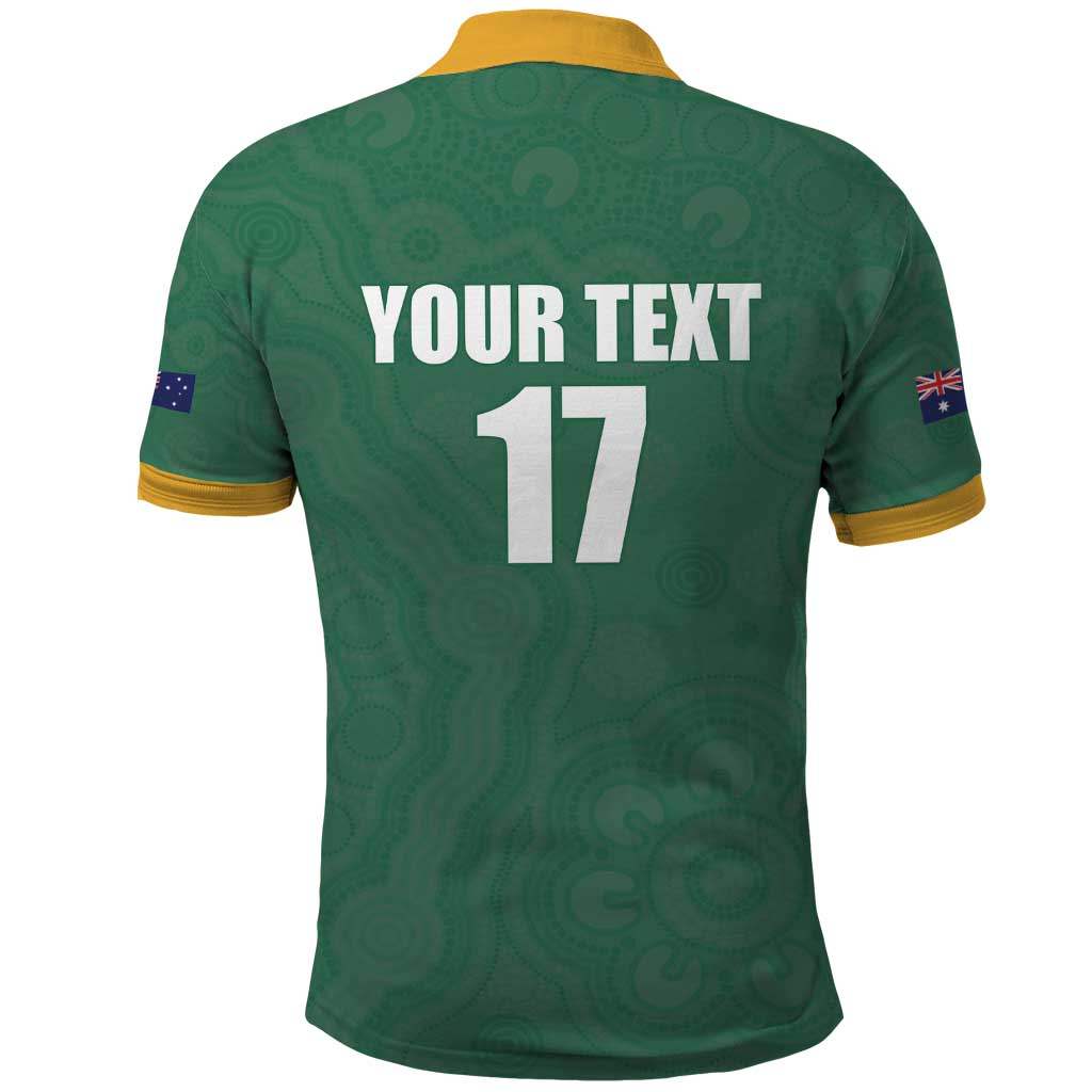 Custom Australia Rugby Polo Shirt Sporty Style LT17