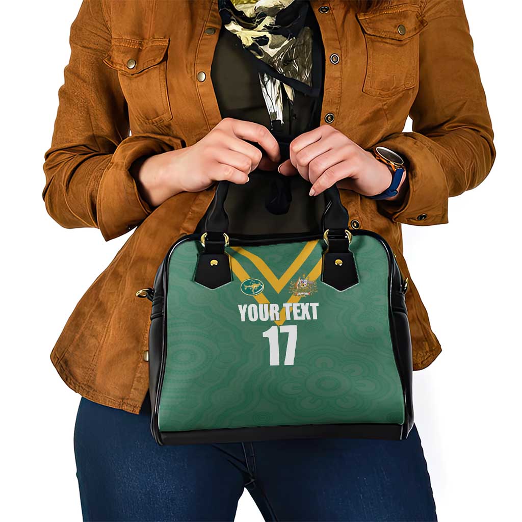 Custom Australia Rugby Shoulder Handbag Sporty Style LT17