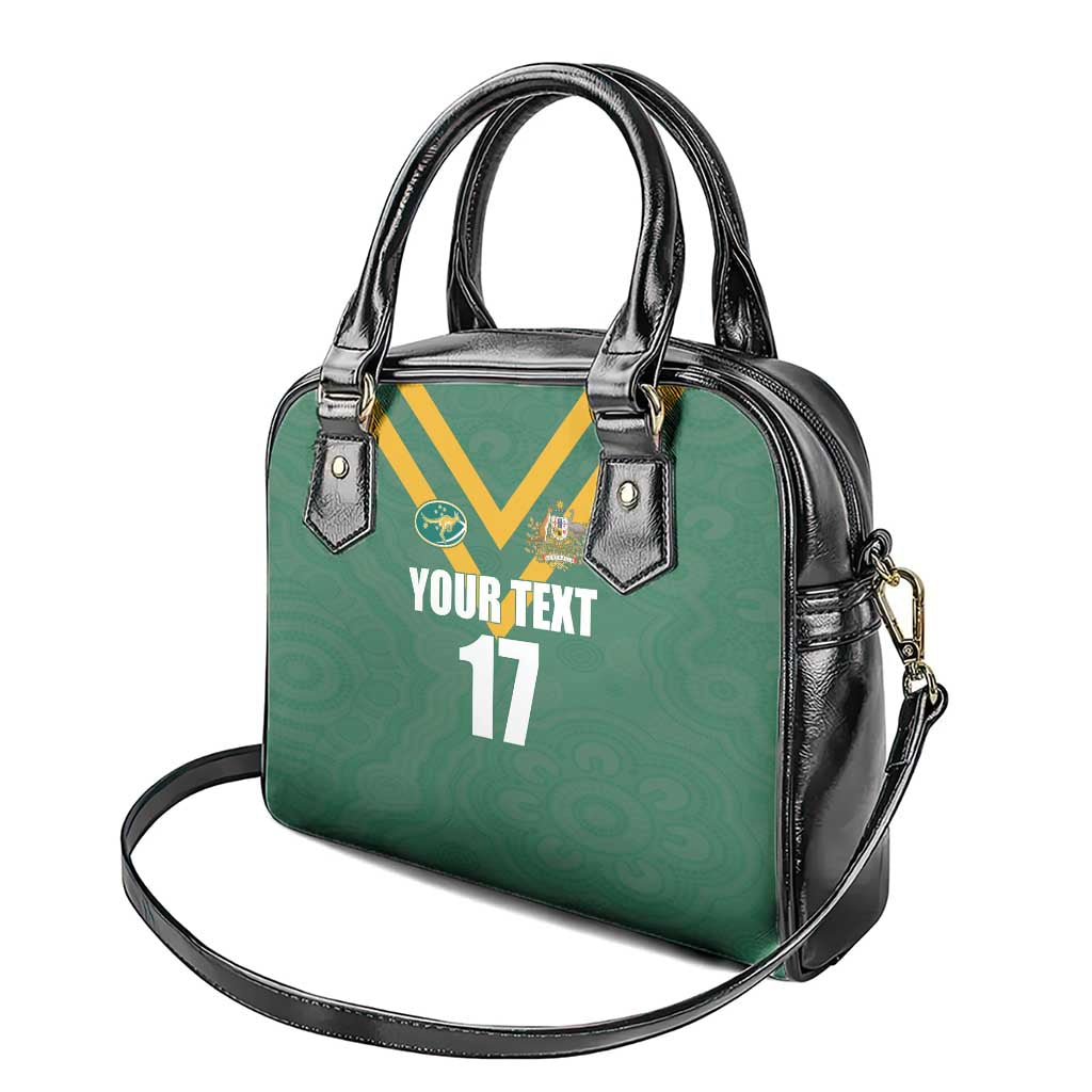 Custom Australia Rugby Shoulder Handbag Sporty Style LT17