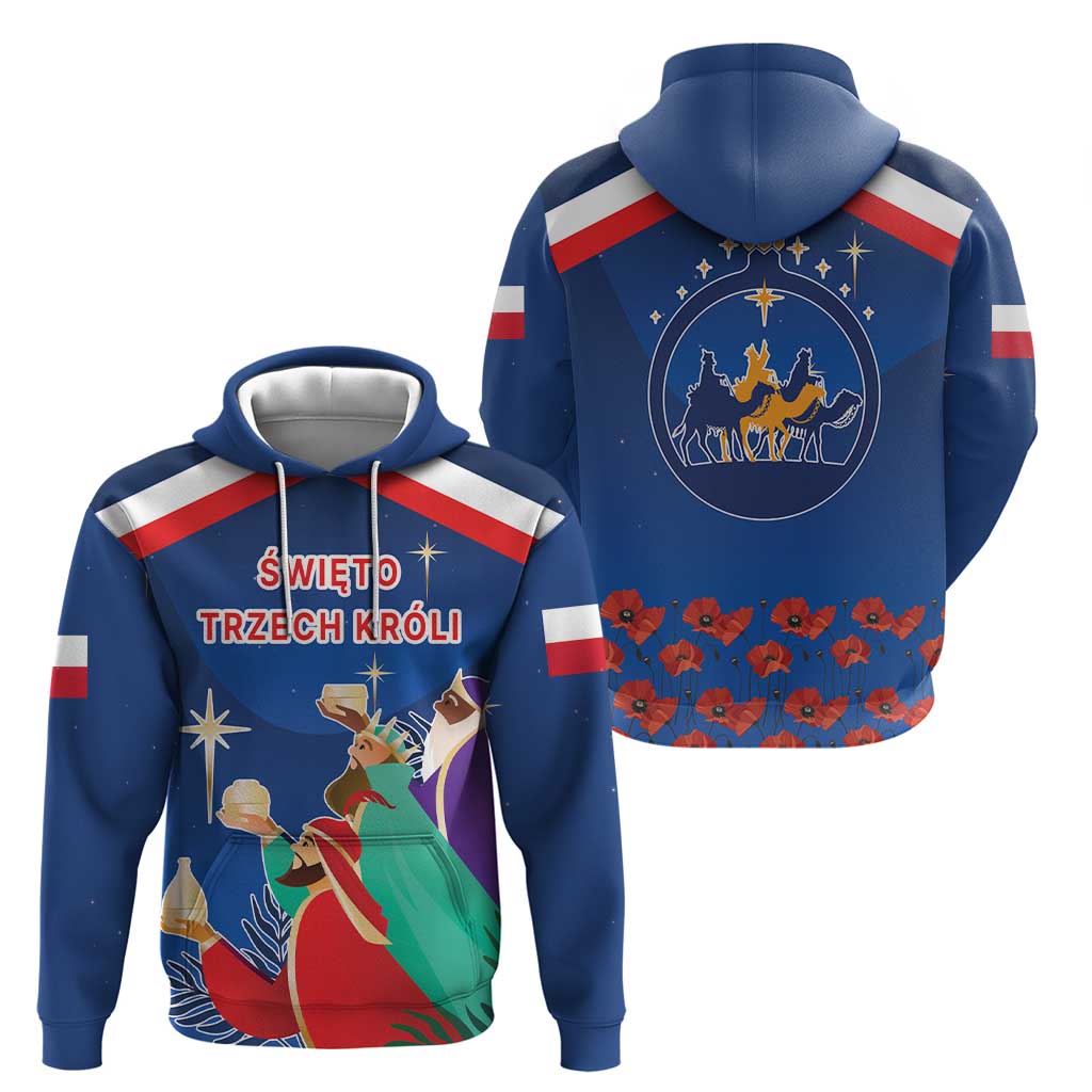 Poland Epiphany Hoodie The Three Kings Day - Trzech Kroli LT17