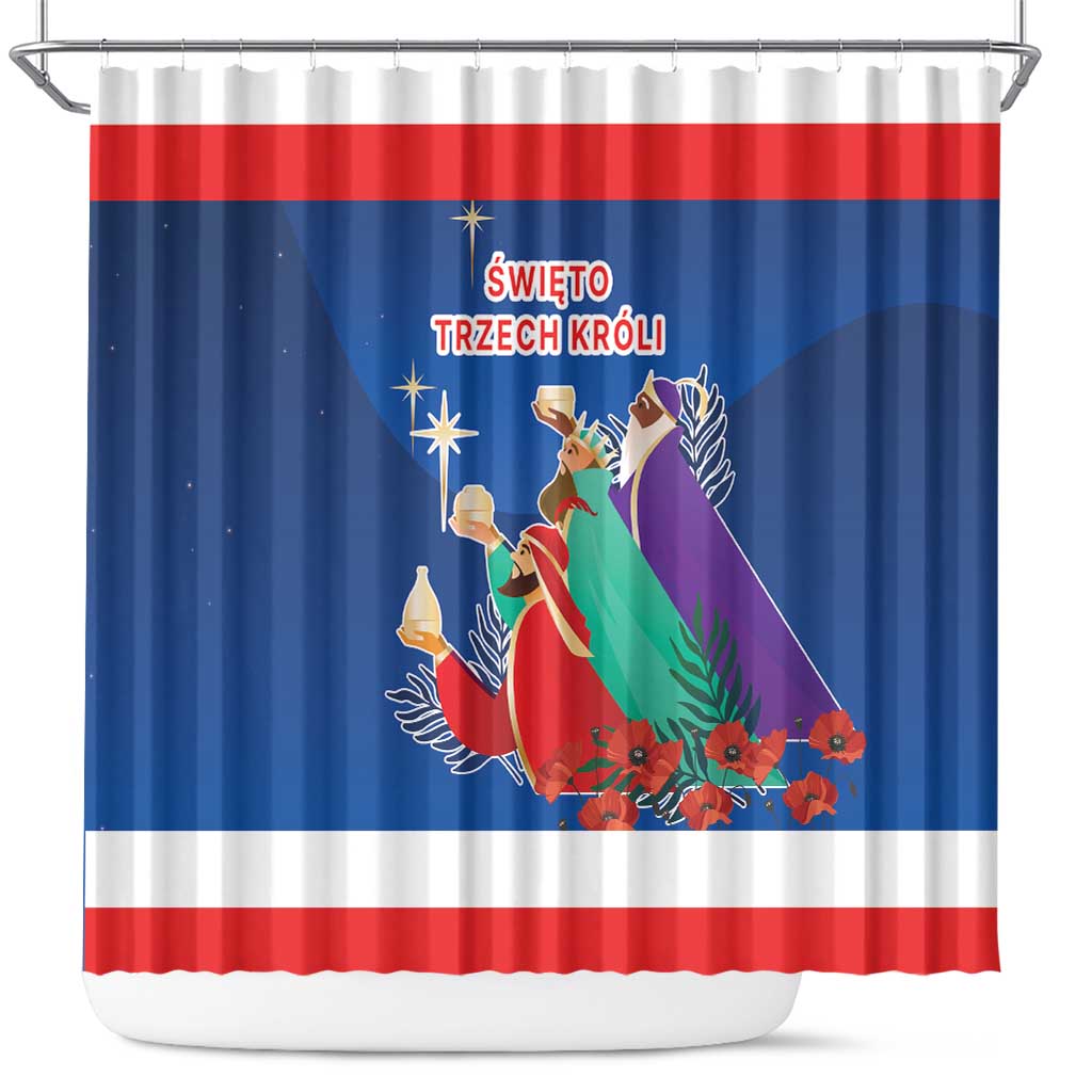 Poland Epiphany Shower Curtain The Three Kings Day - Trzech Kroli LT17