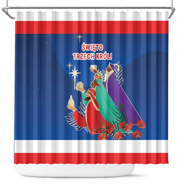 Poland Epiphany Shower Curtain The Three Kings Day - Trzech Kroli LT17