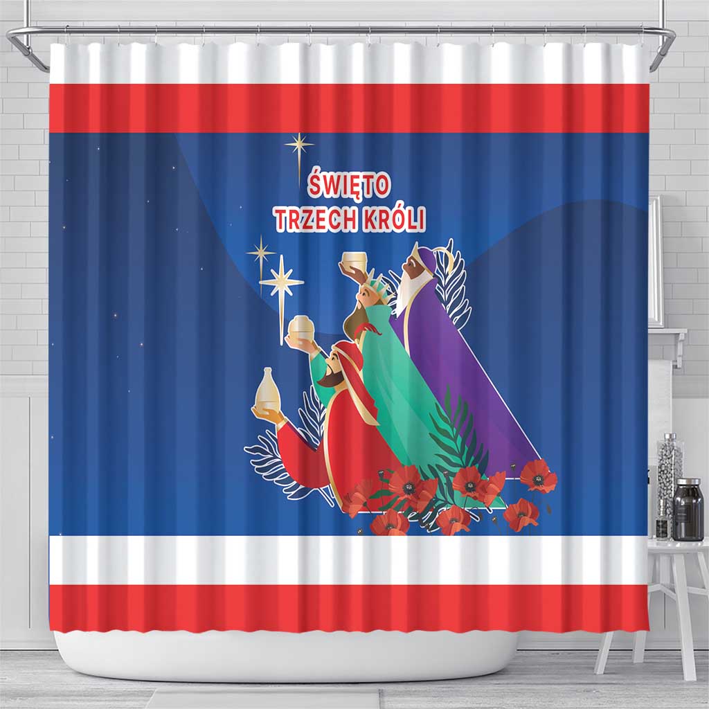 Poland Epiphany Shower Curtain The Three Kings Day - Trzech Kroli LT17