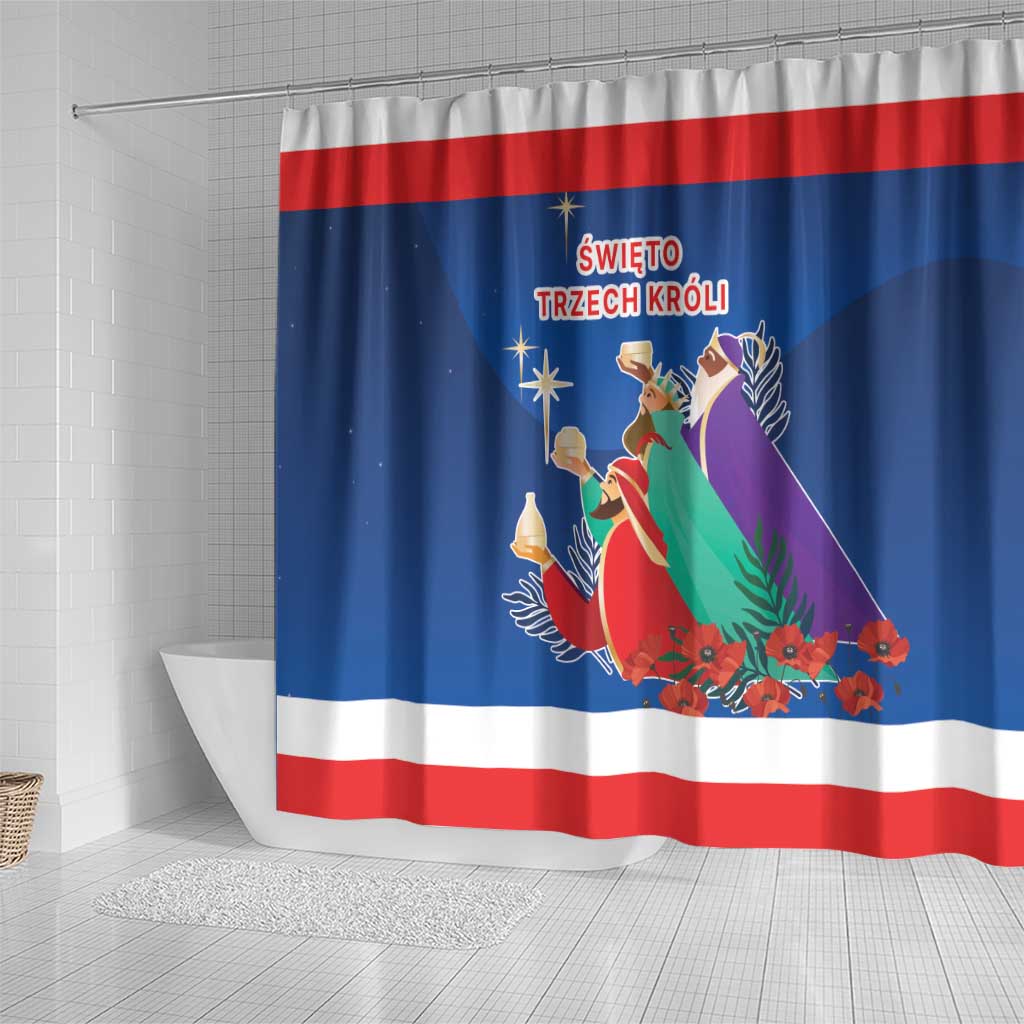 Poland Epiphany Shower Curtain The Three Kings Day - Trzech Kroli LT17