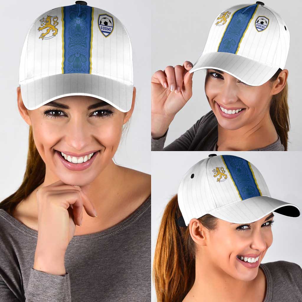 Finland Football Classic Cap Suomi Champion Sami Pattern LT18