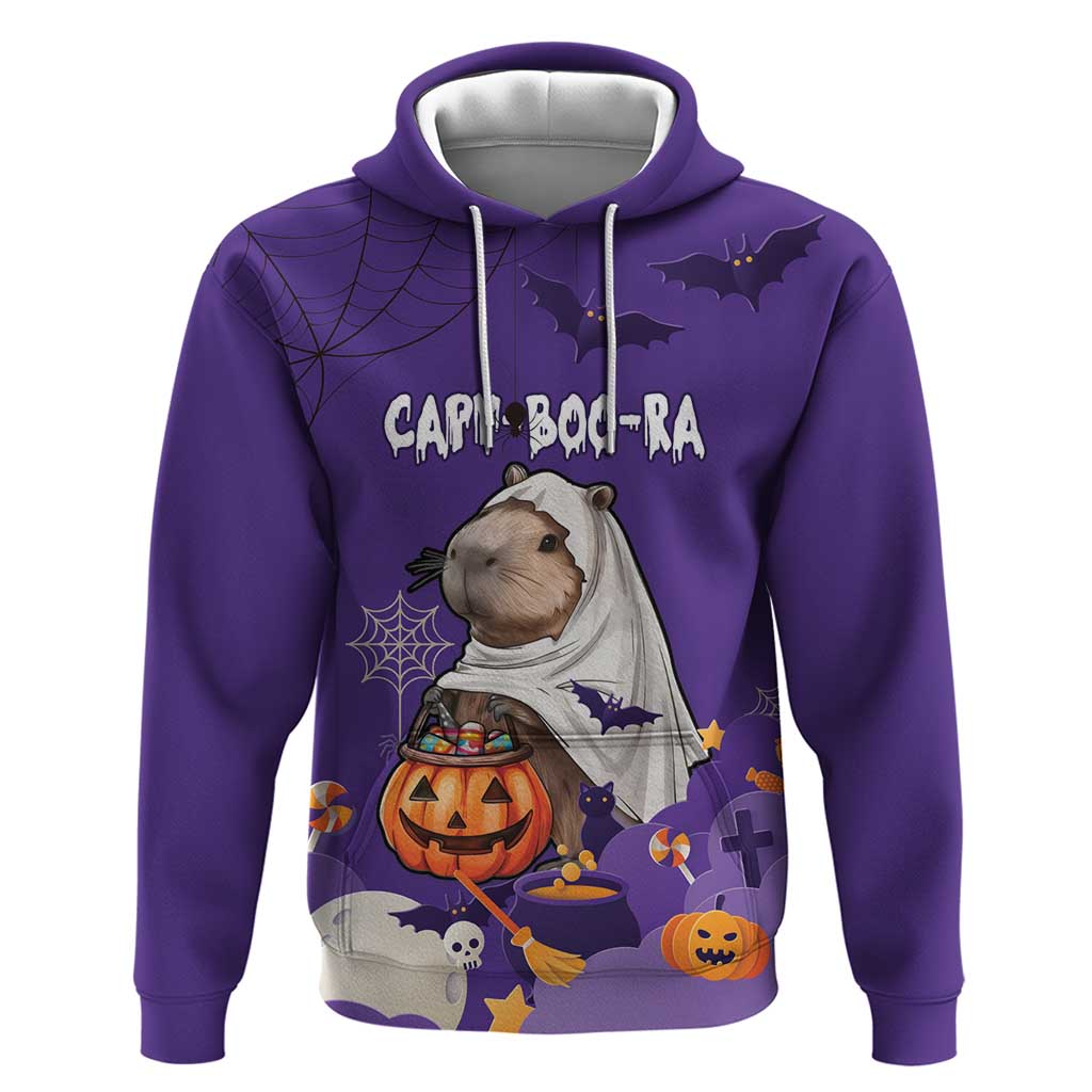 Capy-Boo-Ra Halloween Hoodie Bats And Pumpkins Funny Style LT18