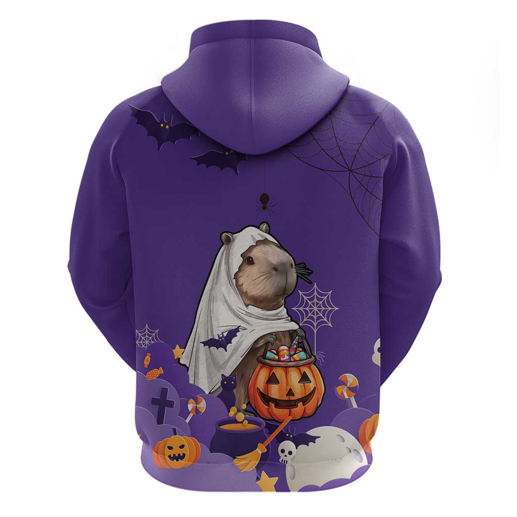 Capy-Boo-Ra Halloween Hoodie Bats And Pumpkins Funny Style LT18