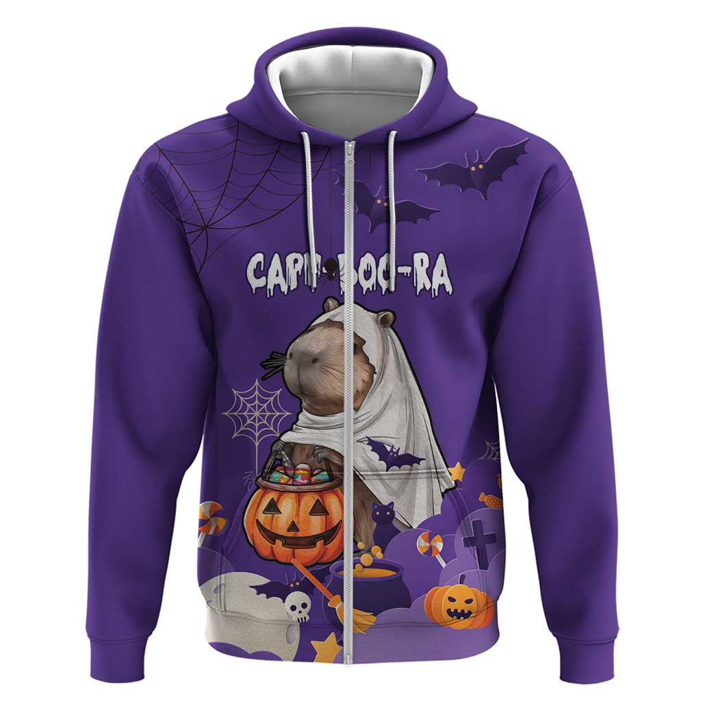 Capy-Boo-Ra Halloween Hoodie Bats And Pumpkins Funny Style LT18