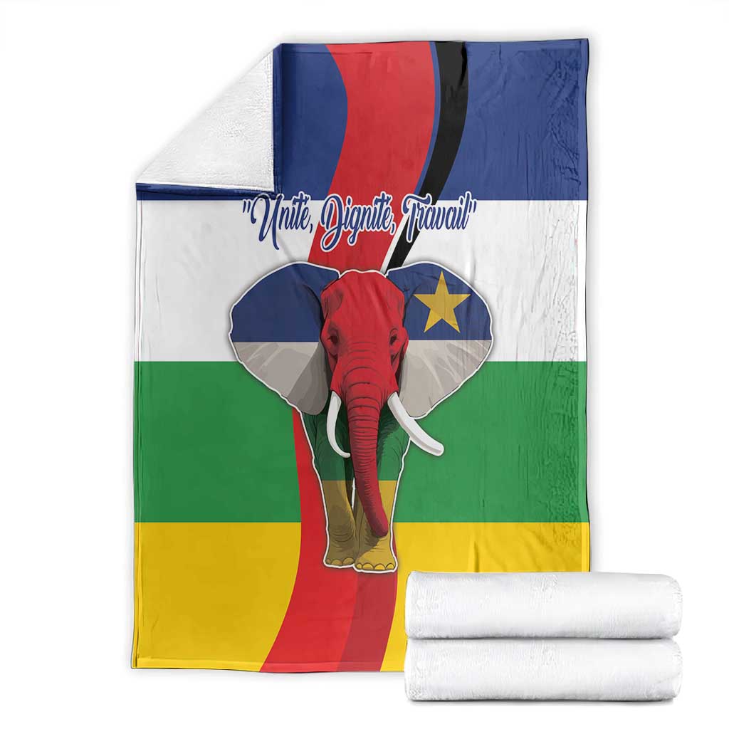 Central African Republic Republic Day 1958 Blanket Zo Kwe Zo - Flag Style LT18