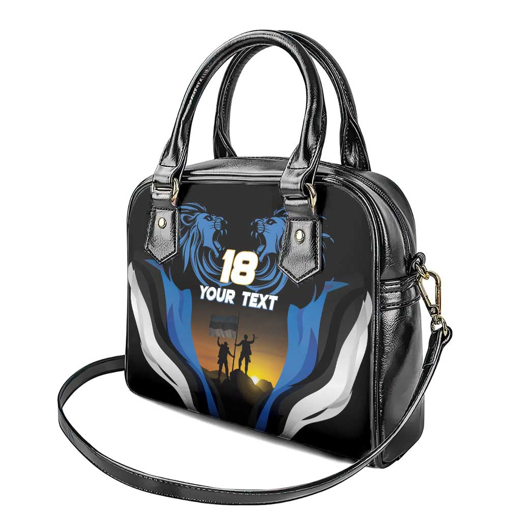 Custom Estonia National Flag Day Shoulder Handbag Mu isamaa, mu onn ja room LT18