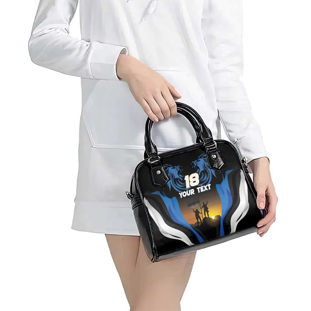 Custom Estonia National Flag Day Shoulder Handbag Mu isamaa, mu onn ja room LT18