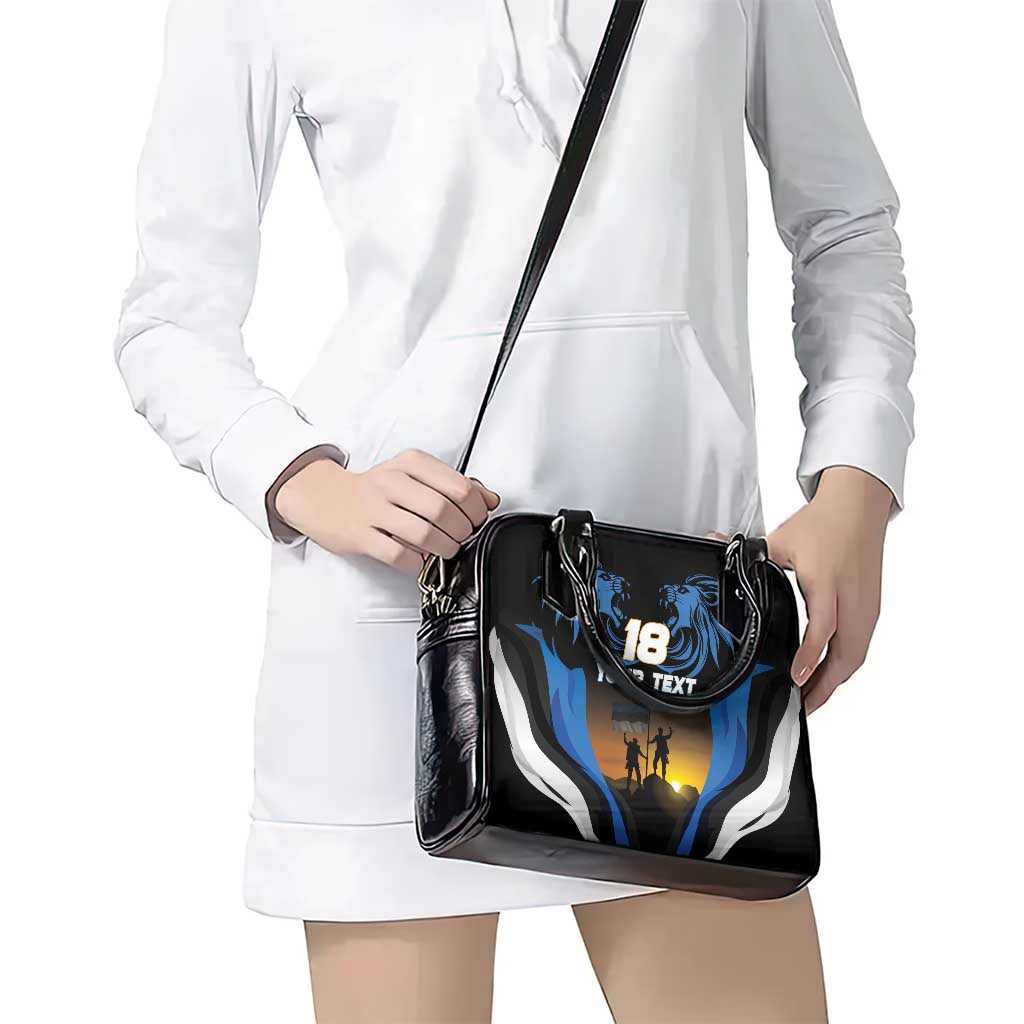 Custom Estonia National Flag Day Shoulder Handbag Mu isamaa, mu onn ja room LT18