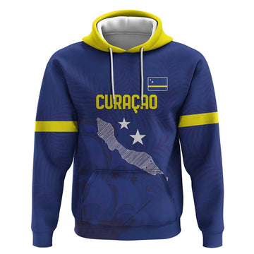 Custom Curacao Football Hoodie La Pantera Negra LT18