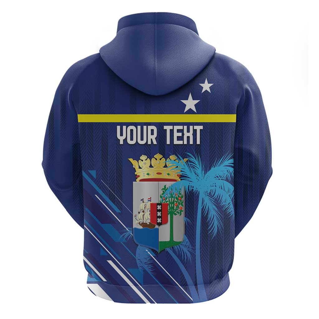 Personalized Curacao Flag Day Hoodie Dia di Bandera LT18