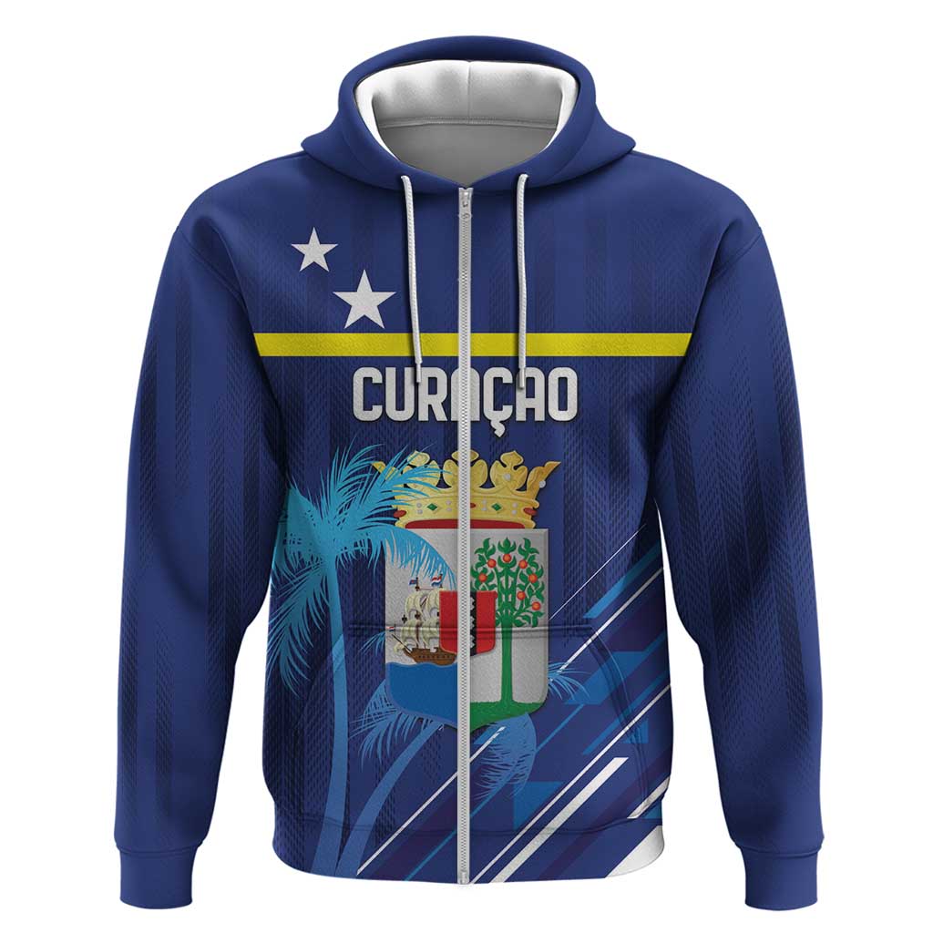 Personalized Curacao Flag Day Hoodie Dia di Bandera LT18