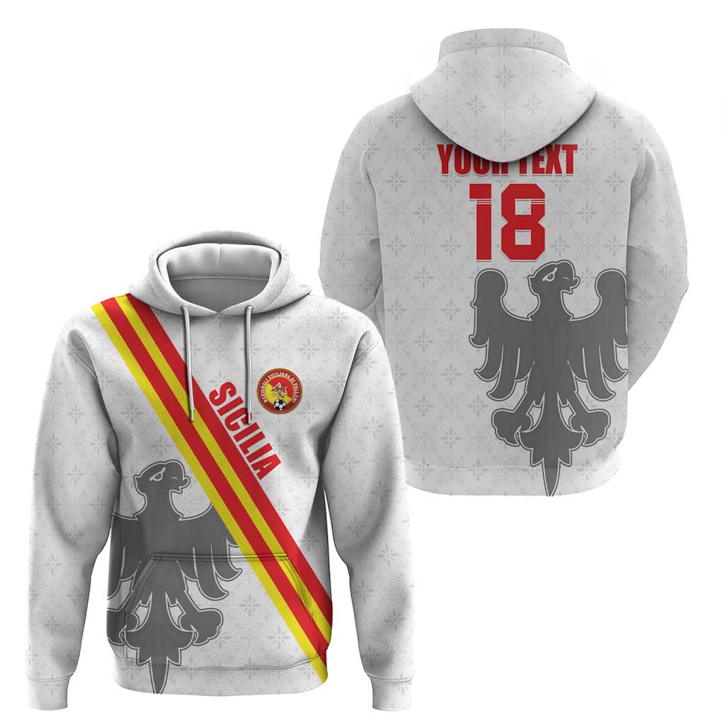 Custom Sicilia Football Hoodie Animus Tuus Dominus LT18