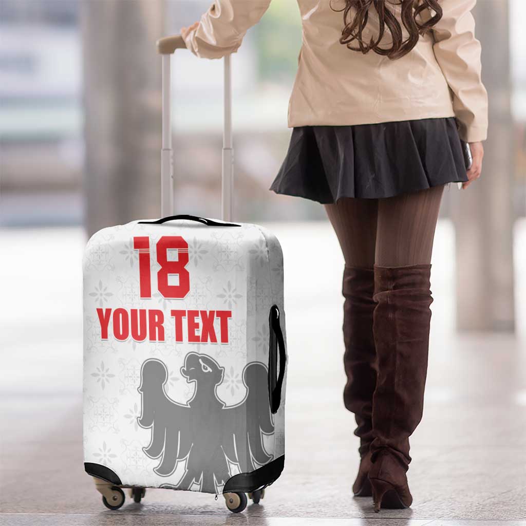 Custom Sicilia Football Luggage Cover Animus Tuus Dominus LT18