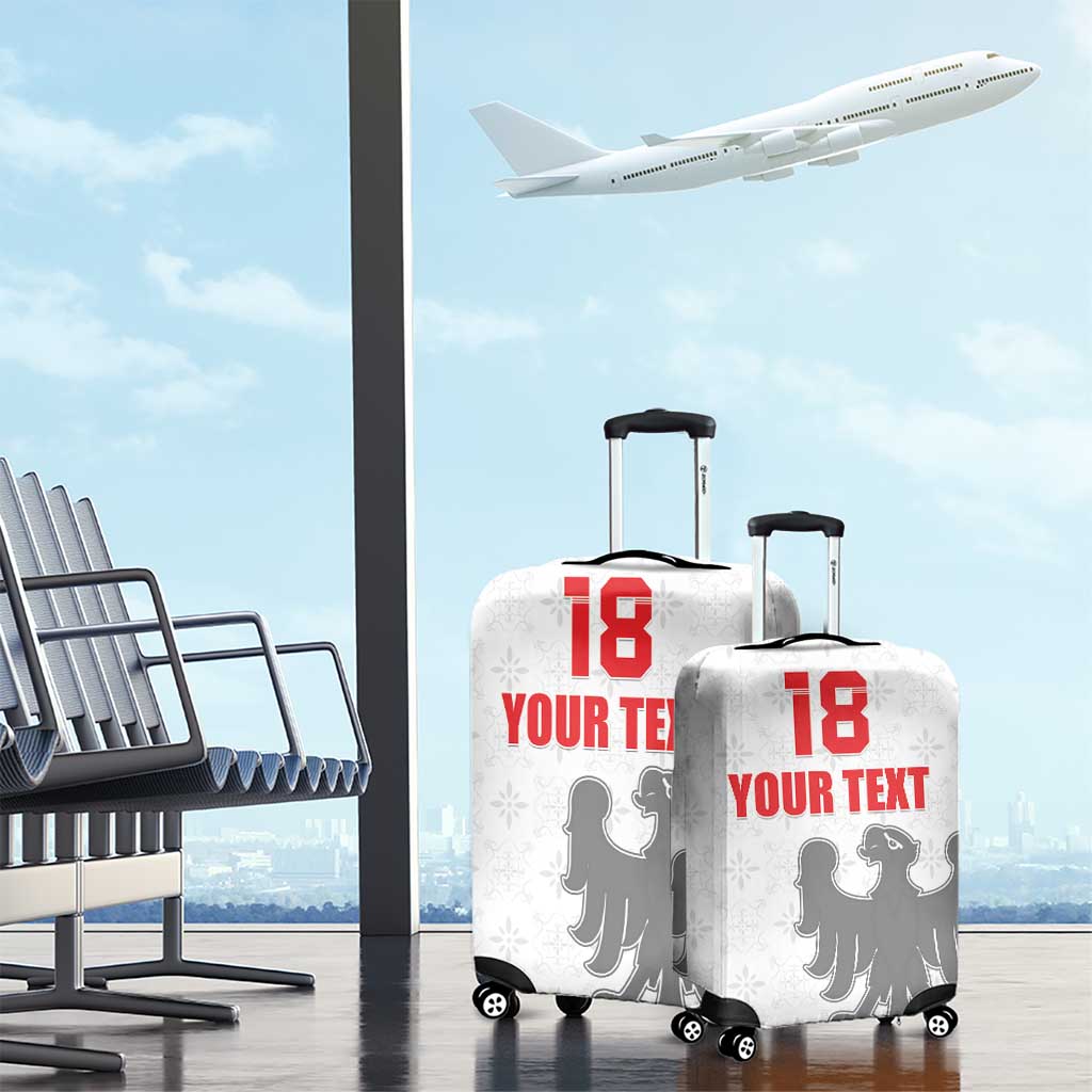 Custom Sicilia Football Luggage Cover Animus Tuus Dominus LT18