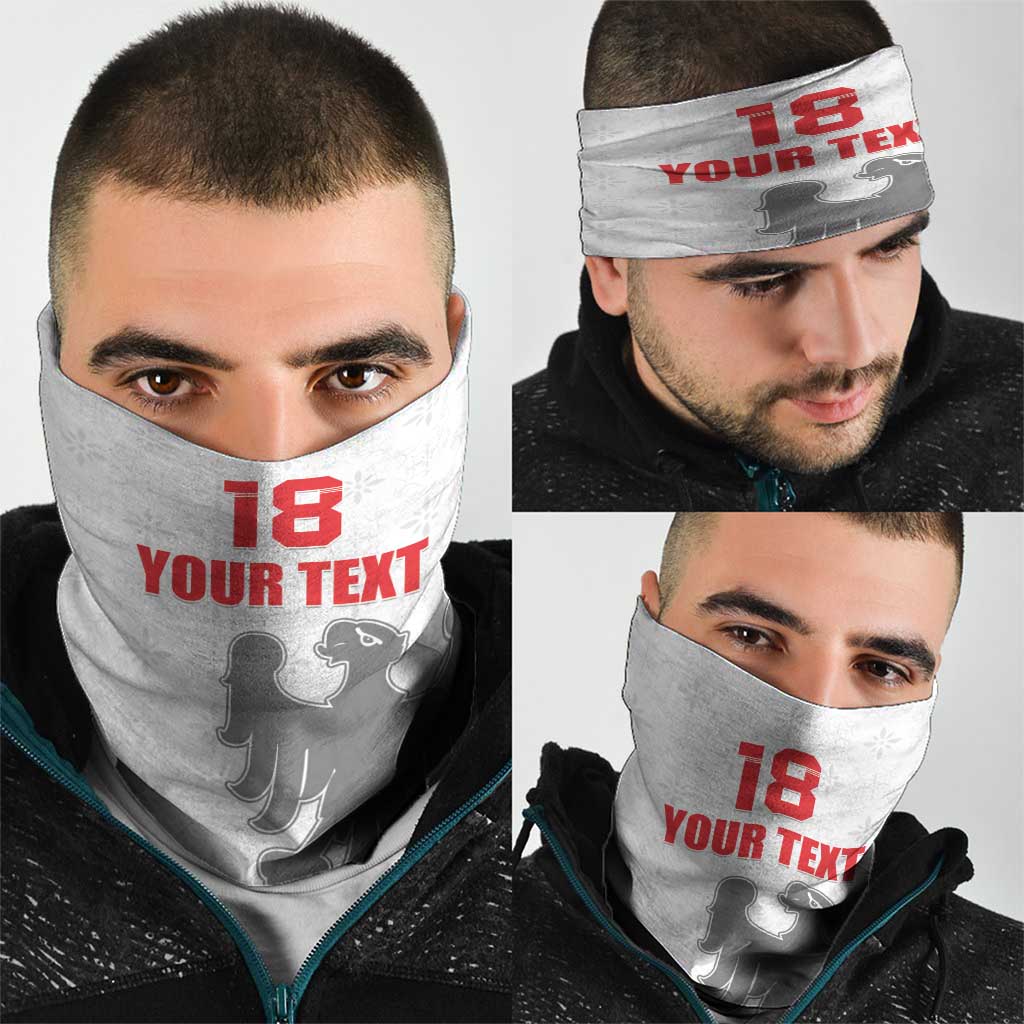 Custom Sicilia Football Neck Gaiter Animus Tuus Dominus LT18