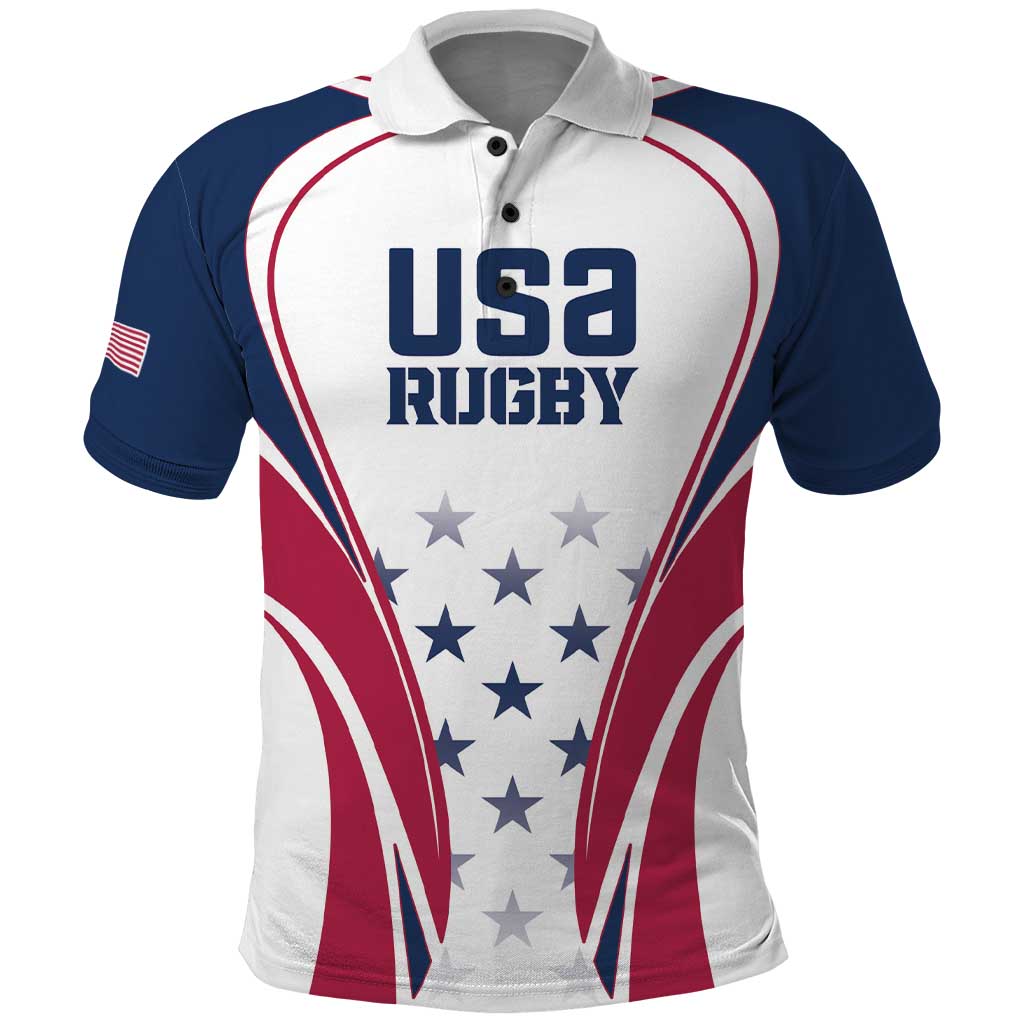 Custom USA Rugby Polo Shirt Simple Style LT18