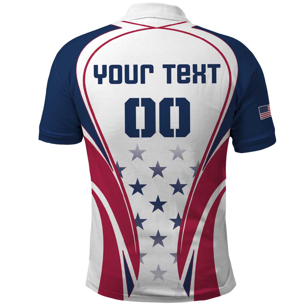 Custom USA Rugby Polo Shirt Simple Style LT18