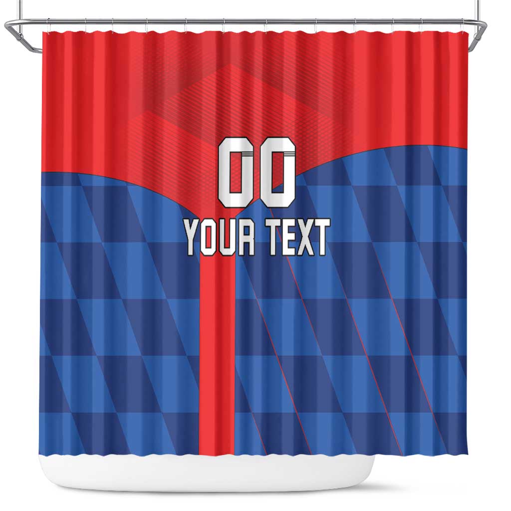Custom Croatia Football Shower Curtain Hrvatska Nogometna Reprezentacija LT18