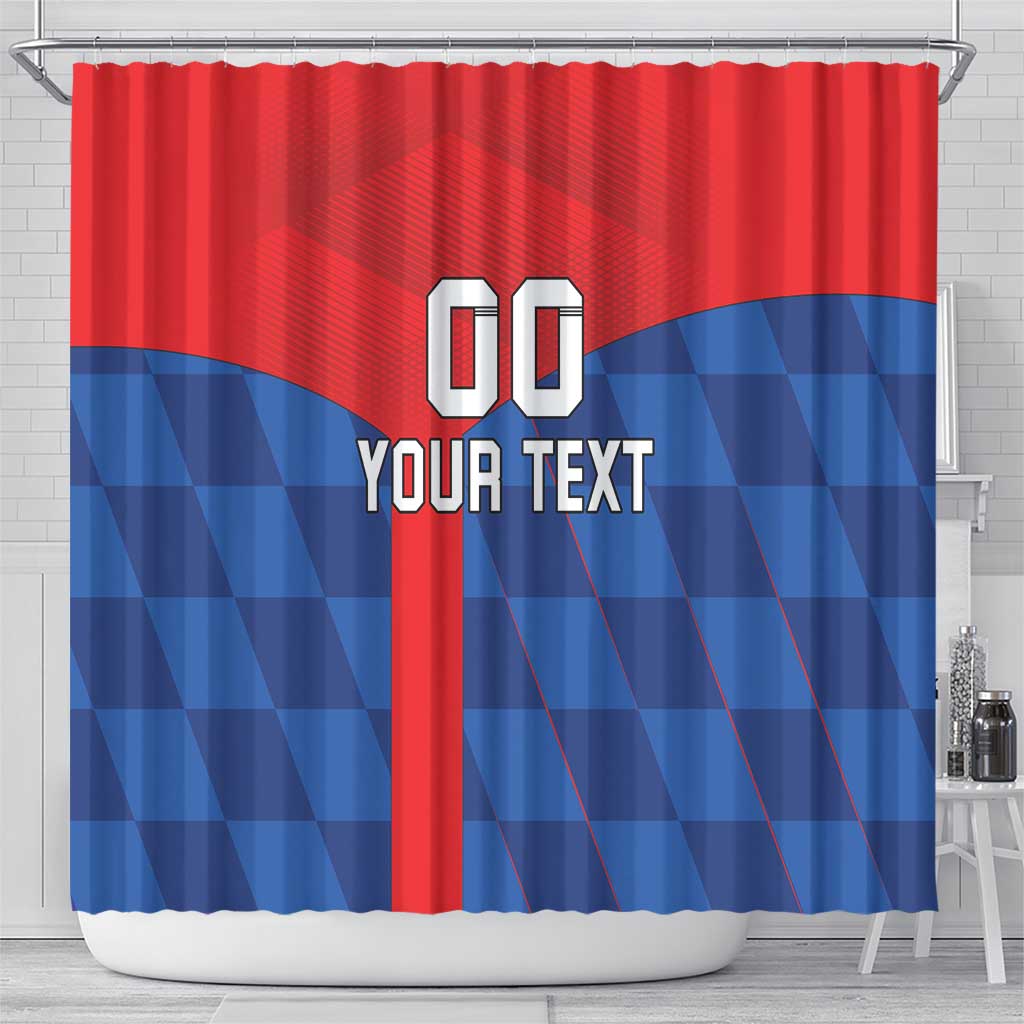 Custom Croatia Football Shower Curtain Hrvatska Nogometna Reprezentacija LT18