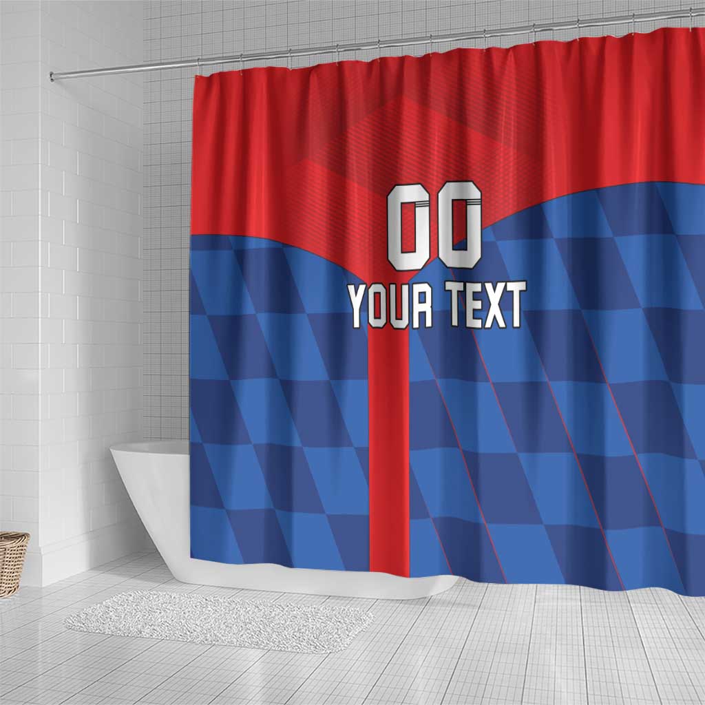 Custom Croatia Football Shower Curtain Hrvatska Nogometna Reprezentacija LT18