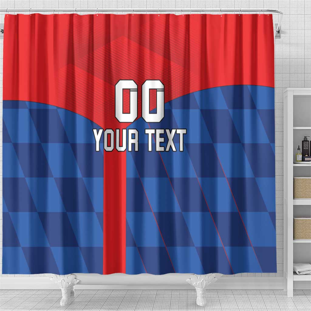 Custom Croatia Football Shower Curtain Hrvatska Nogometna Reprezentacija LT18