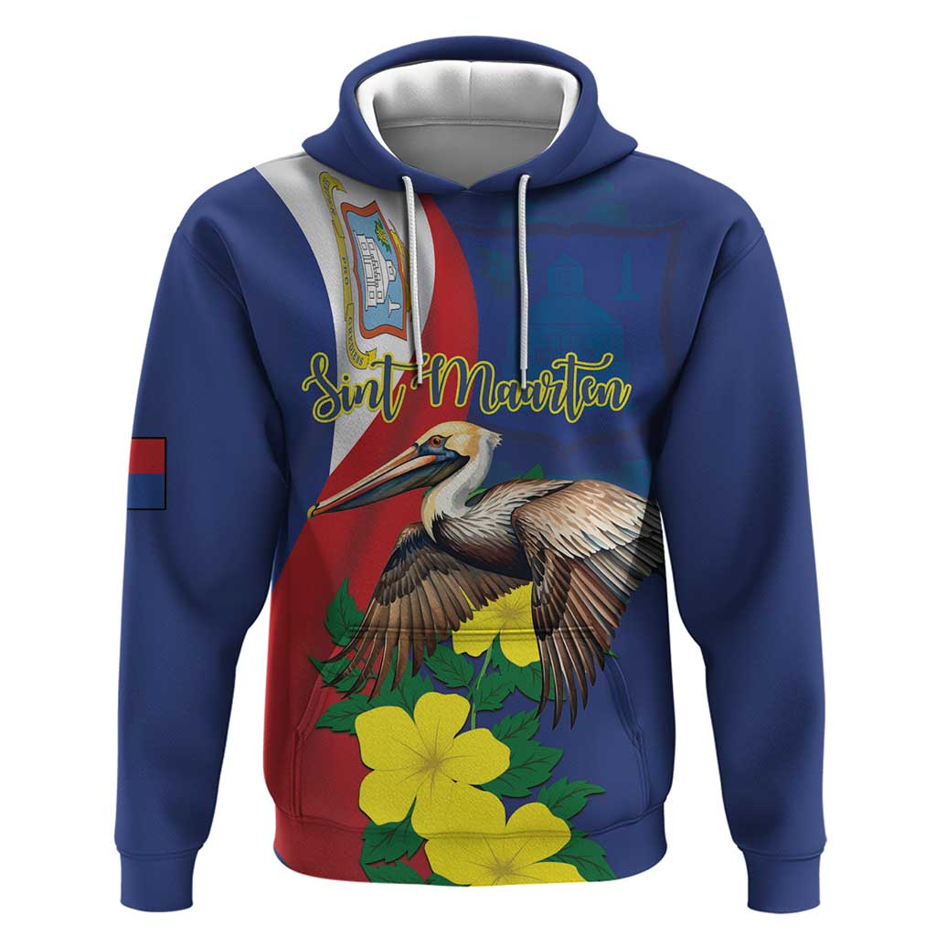 Personalized Sint Maarten Flag Day Hoodie 40th Anniversary Semper Progrediens LT18