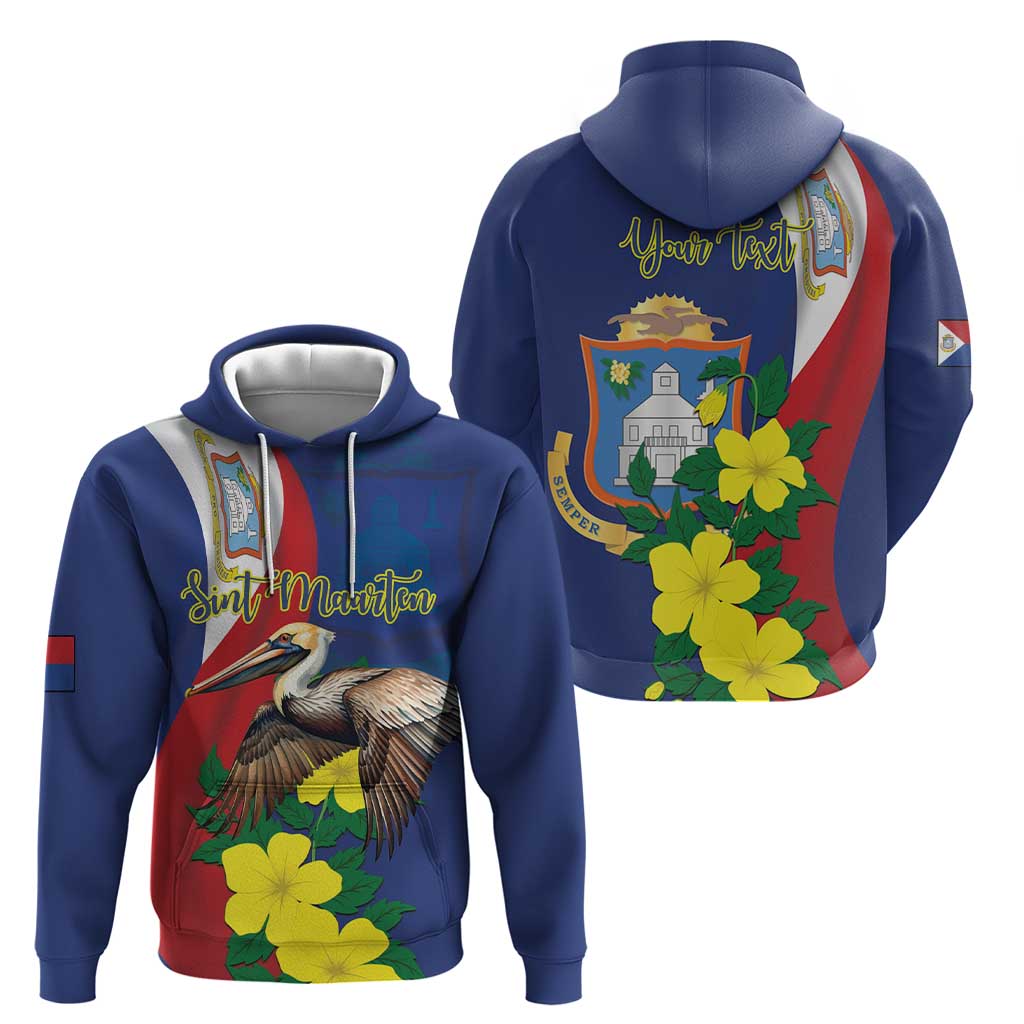 Personalized Sint Maarten Flag Day Hoodie 40th Anniversary Semper Progrediens LT18