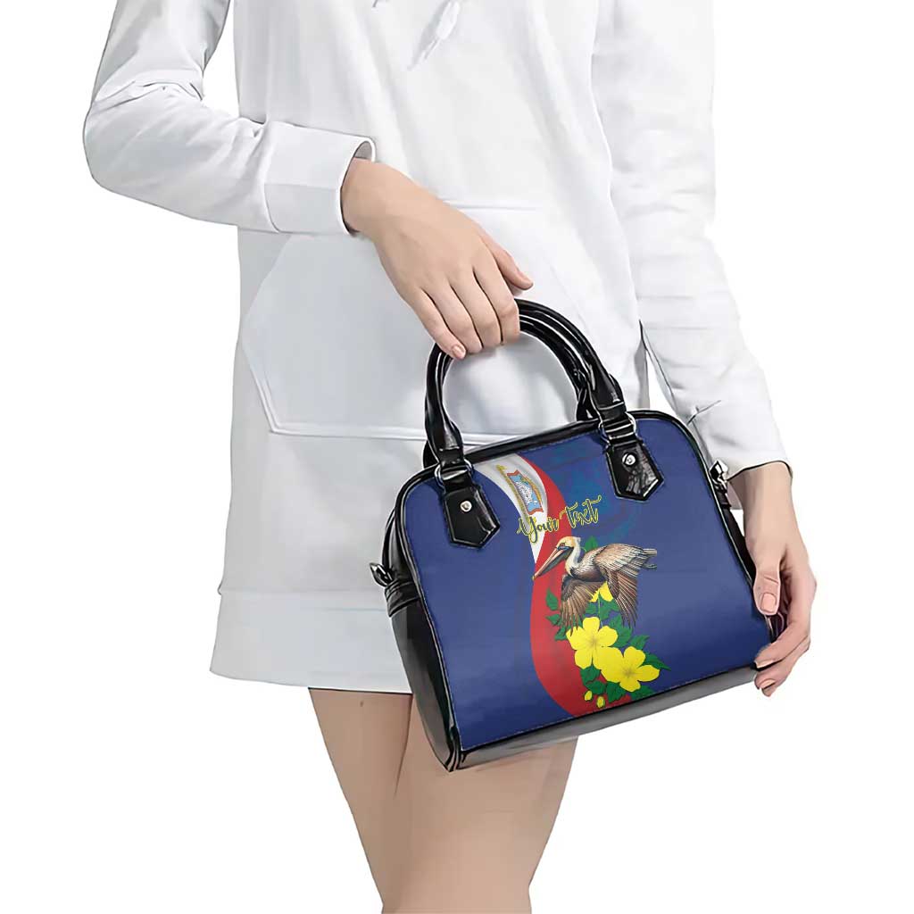Personalized Sint Maarten Flag Day Shoulder Handbag 40th Anniversary Semper Progrediens LT18