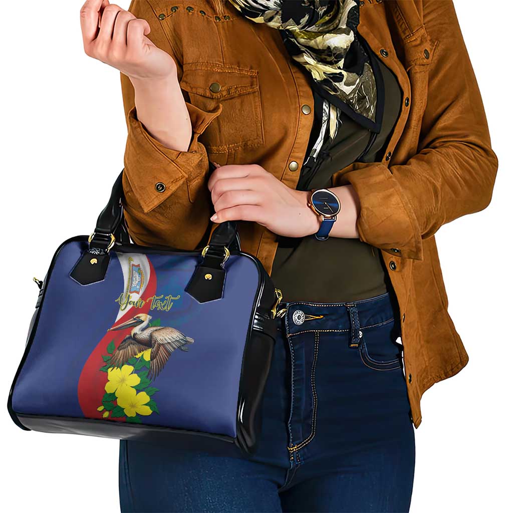 Personalized Sint Maarten Flag Day Shoulder Handbag 40th Anniversary Semper Progrediens LT18