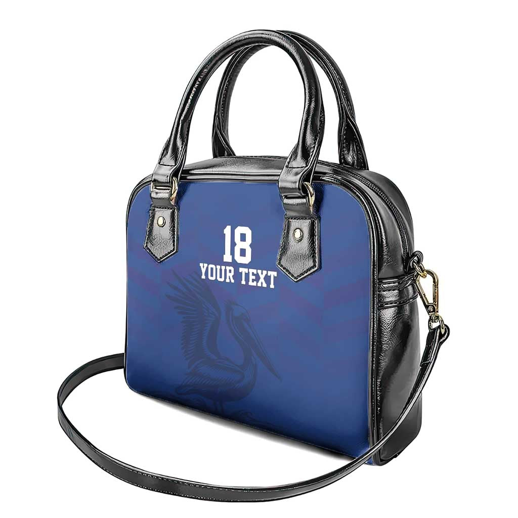 Custom Sint Maarten Football Blue Version Shoulder Handbag Go Champion LT18