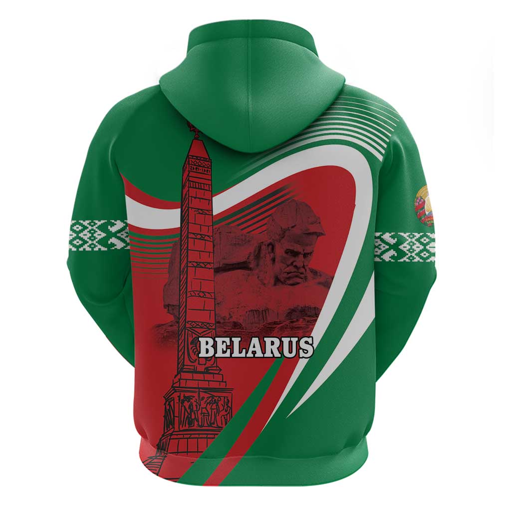 Belarus Independence Day Hoodie Brest Fortress And Victory Square LT18
