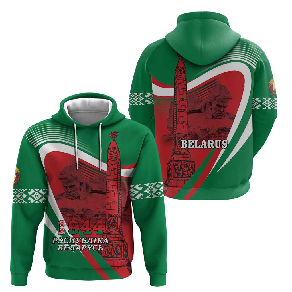 Belarus Independence Day Hoodie Brest Fortress And Victory Square LT18