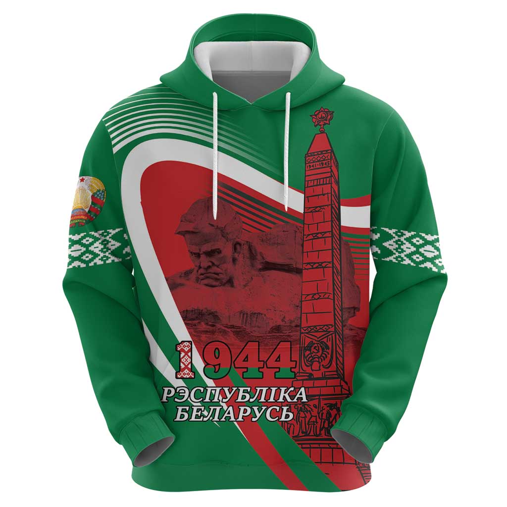Belarus Independence Day Hoodie Brest Fortress And Victory Square LT18