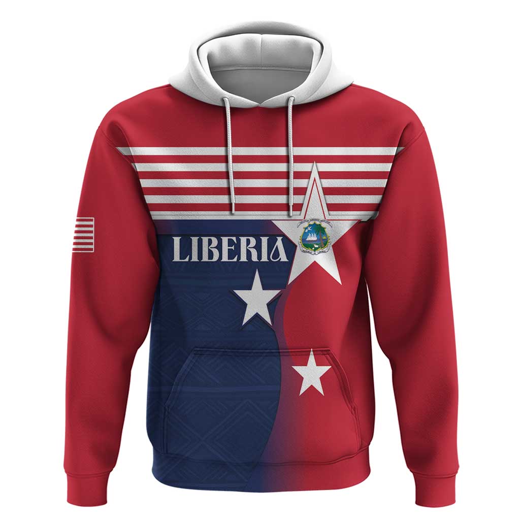 Liberia National Flag Day Hoodie All Hail Liberia Hail LT18
