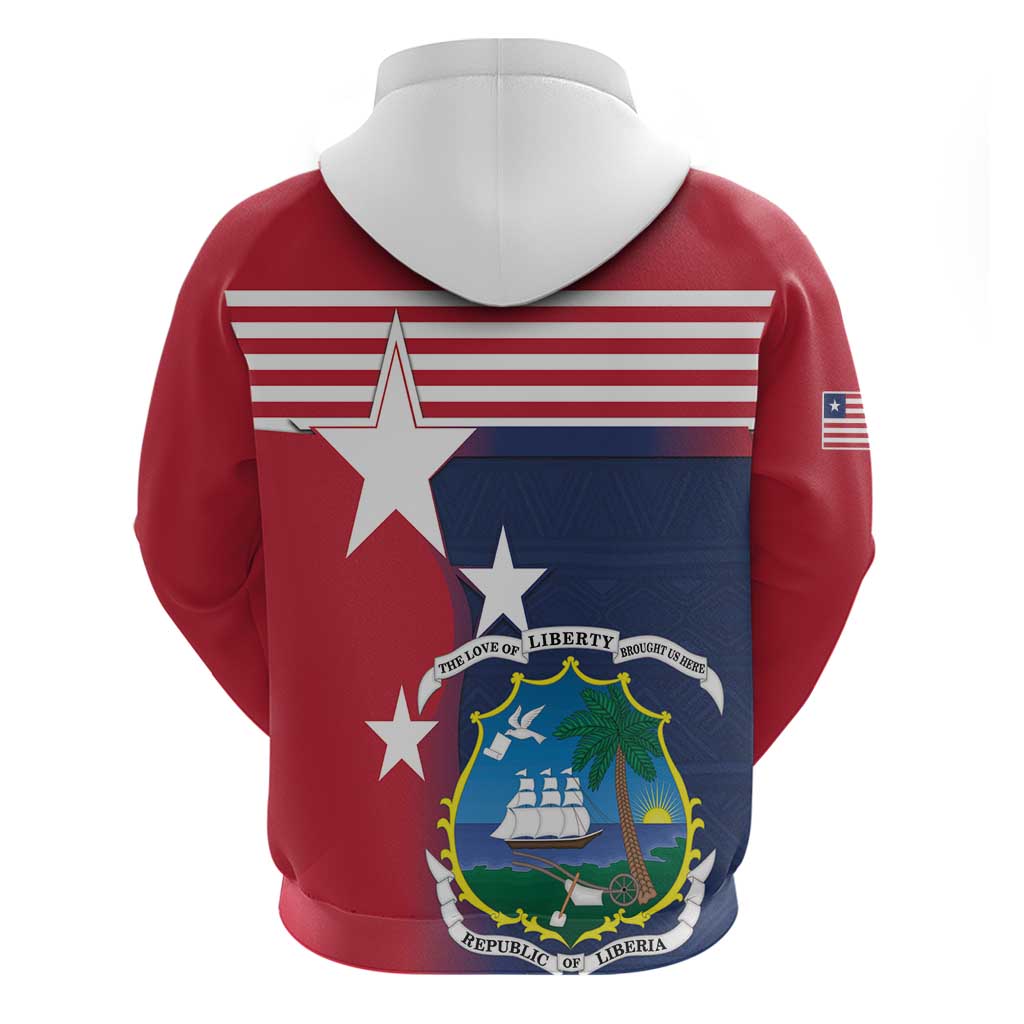 Liberia National Flag Day Hoodie All Hail Liberia Hail LT18