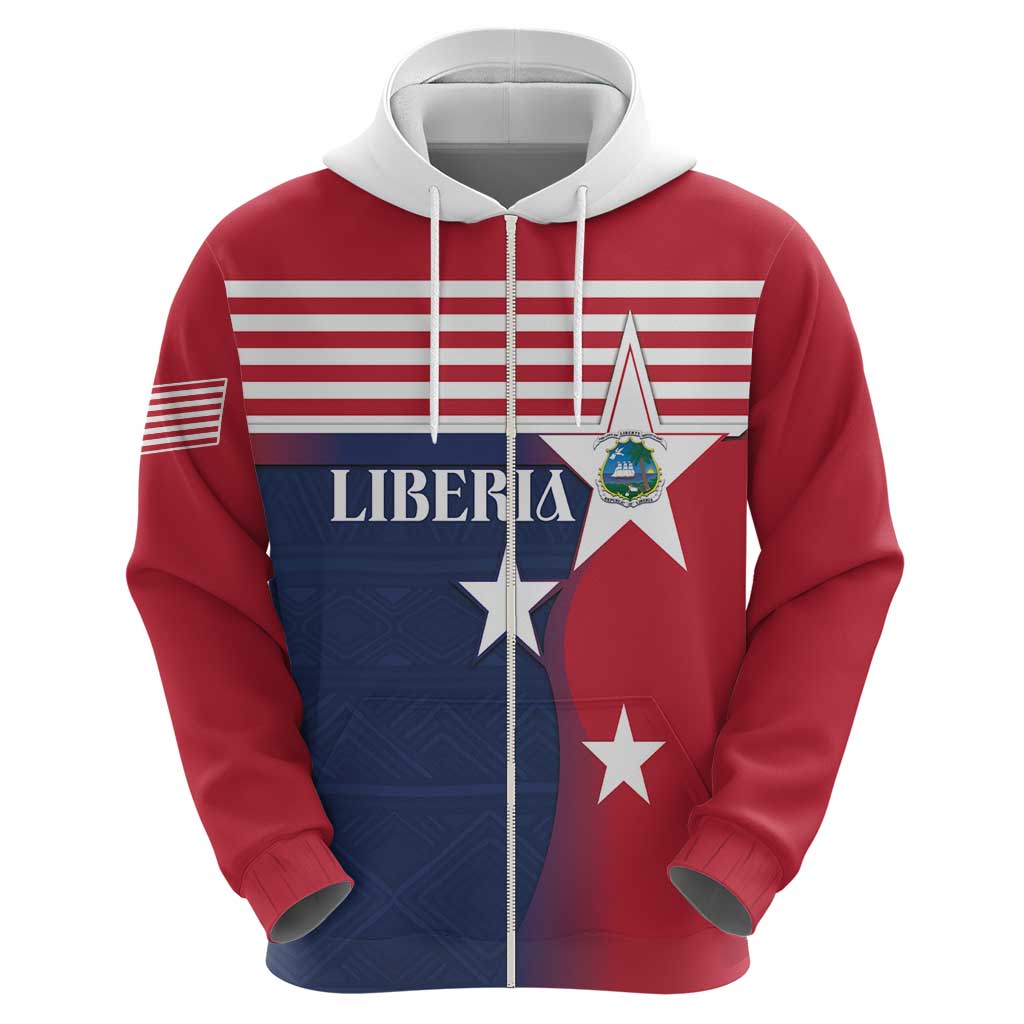 Liberia National Flag Day Hoodie All Hail Liberia Hail LT18
