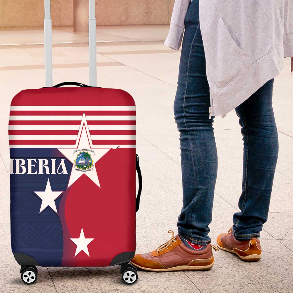 Liberia National Flag Day Luggage Cover All Hail Liberia Hail LT18