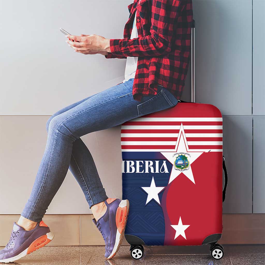 Liberia National Flag Day Luggage Cover All Hail Liberia Hail LT18