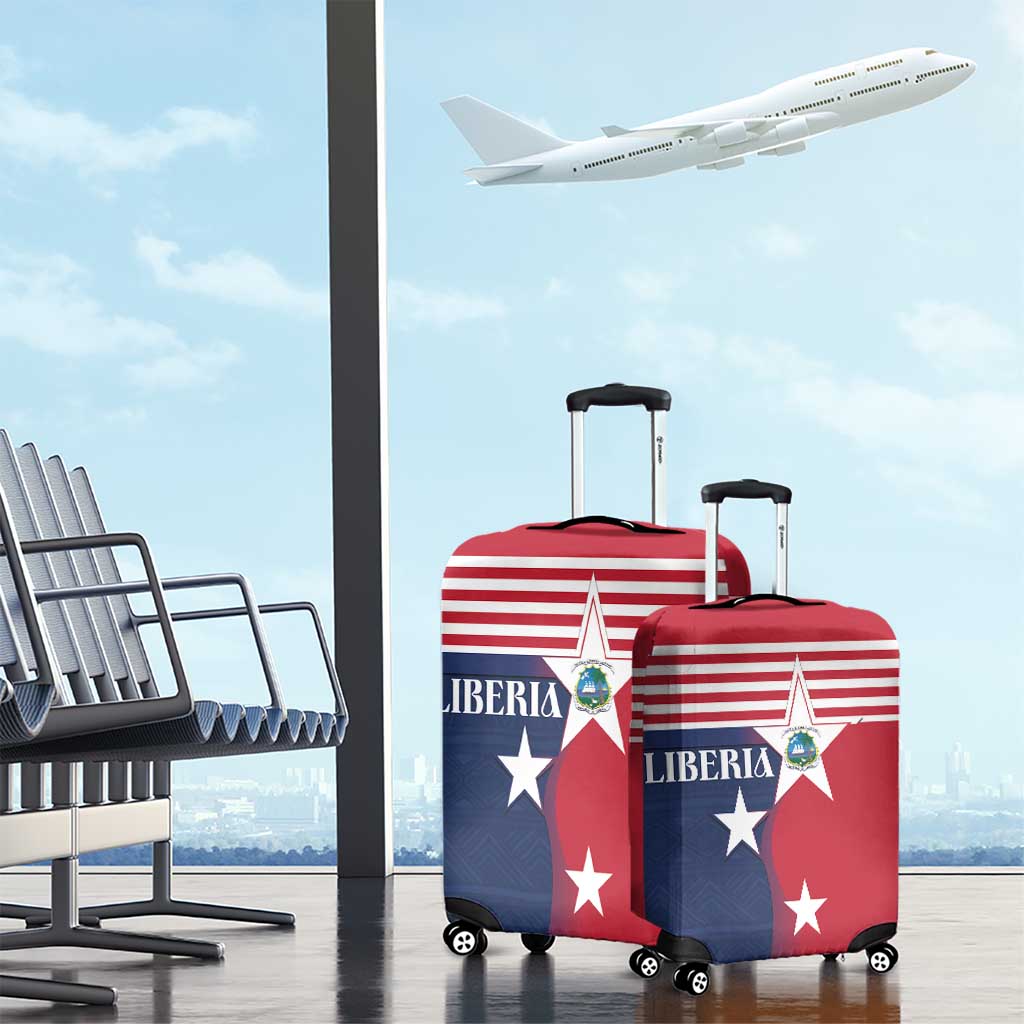 Liberia National Flag Day Luggage Cover All Hail Liberia Hail LT18