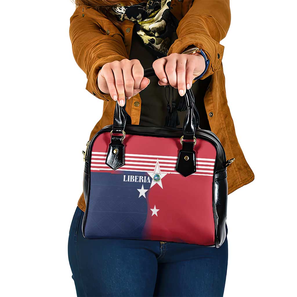 Liberia National Flag Day Shoulder Handbag All Hail Liberia Hail LT18