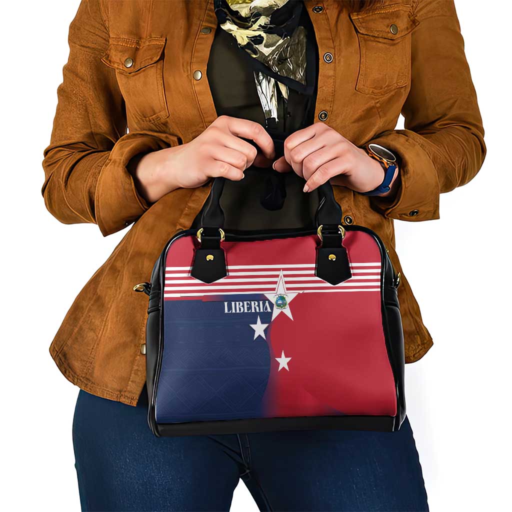 Liberia National Flag Day Shoulder Handbag All Hail Liberia Hail LT18