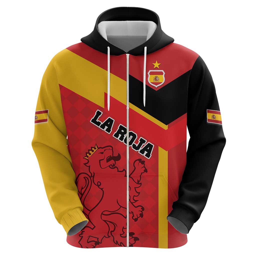 Custom Spain Football Hoodie La Roja Go Champion LT18